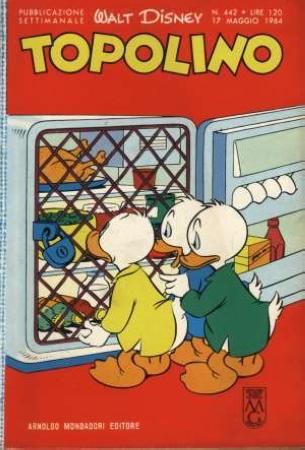 TOPOLINO 442-MONDADORI- nuvolosofumetti.