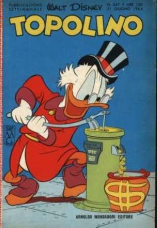TOPOLINO 447-MONDADORI- nuvolosofumetti.