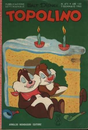 TOPOLINO 475-MONDADORI- nuvolosofumetti.