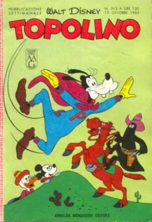 TOPOLINO 515-MONDADORI- nuvolosofumetti.