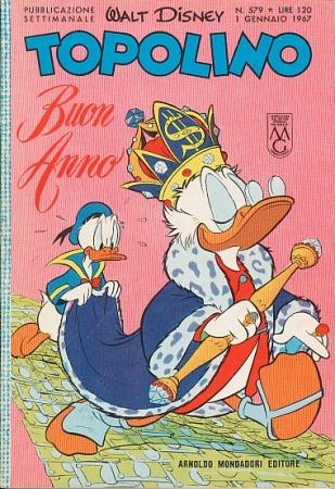 TOPOLINO 579-MONDADORI- nuvolosofumetti.