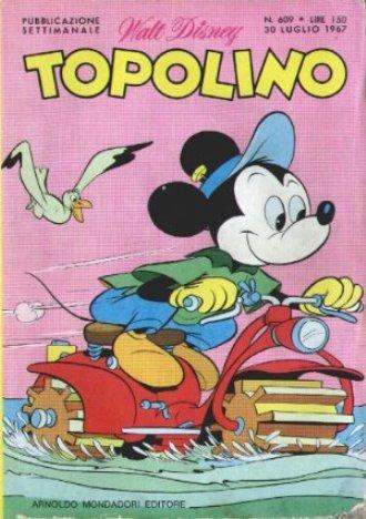 TOPOLINO 609-MONDADORI- nuvolosofumetti.