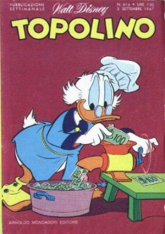 TOPOLINO 614-MONDADORI- nuvolosofumetti.