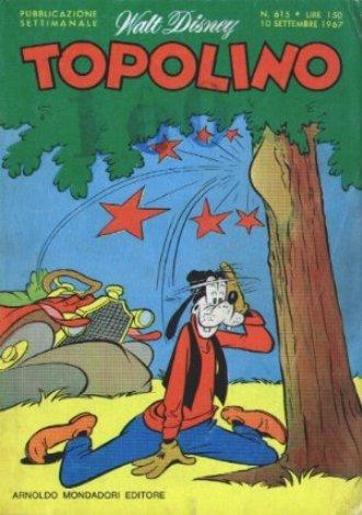 TOPOLINO 615-MONDADORI- nuvolosofumetti.