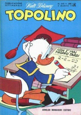 TOPOLINO 640-MONDADORI- nuvolosofumetti.