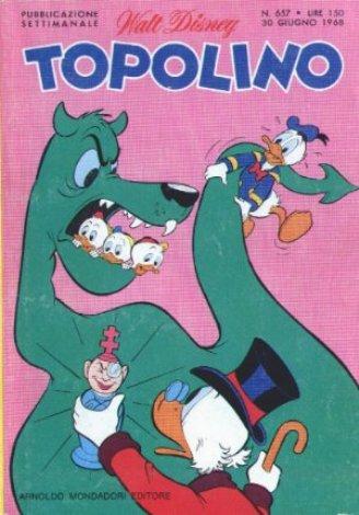 TOPOLINO 657-MONDADORI- nuvolosofumetti.