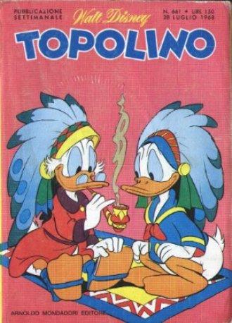 TOPOLINO 661-MONDADORI- nuvolosofumetti.