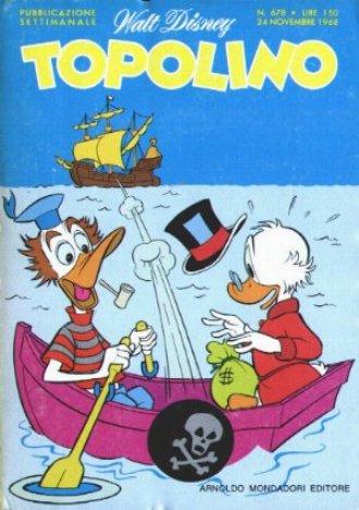 TOPOLINO 678-MONDADORI- nuvolosofumetti.