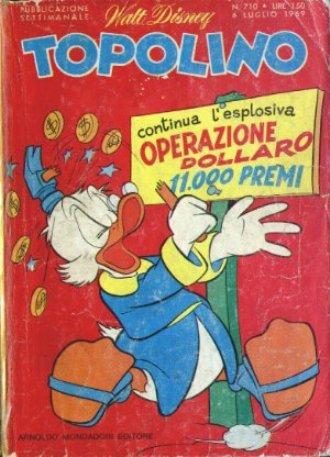 TOPOLINO 710-MONDADORI- nuvolosofumetti.