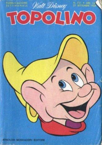 TOPOLINO 721-MONDADORI- nuvolosofumetti.