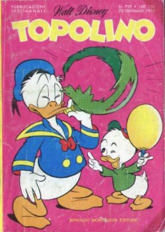TOPOLINO 739-MONDADORI- nuvolosofumetti.
