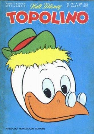 TOPOLINO 747-MONDADORI- nuvolosofumetti.