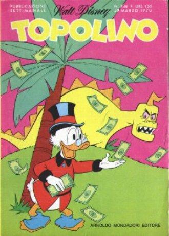 TOPOLINO 748-MONDADORI- nuvolosofumetti.