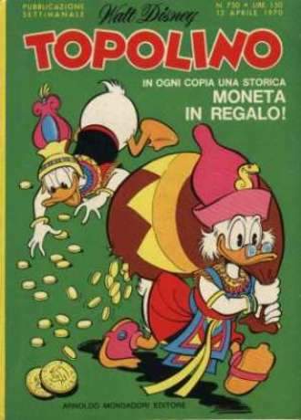 TOPOLINO 750-MONDADORI- nuvolosofumetti.