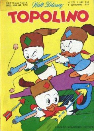 TOPOLINO 771-MONDADORI- nuvolosofumetti.