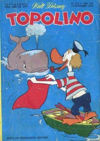 TOPOLINO 772-MONDADORI- nuvolosofumetti.