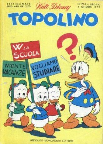 TOPOLINO 775-MONDADORI- nuvolosofumetti.