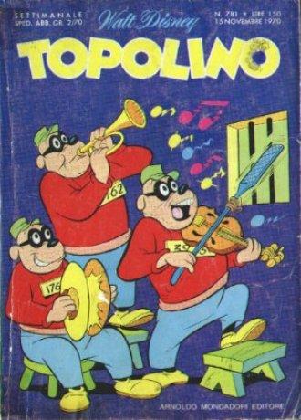 TOPOLINO 781-MONDADORI- nuvolosofumetti.