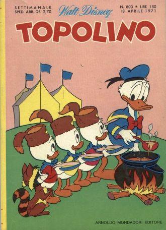 TOPOLINO 803-MONDADORI- nuvolosofumetti.