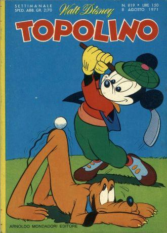 TOPOLINO 819-MONDADORI- nuvolosofumetti.