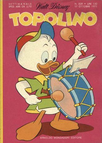 TOPOLINO 829-MONDADORI- nuvolosofumetti.