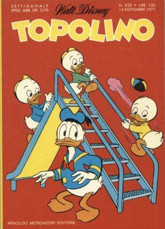TOPOLINO 833-MONDADORI- nuvolosofumetti.