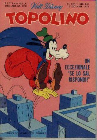 TOPOLINO 837-MONDADORI- nuvolosofumetti.