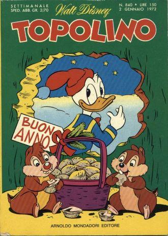 TOPOLINO 840-MONDADORI- nuvolosofumetti.