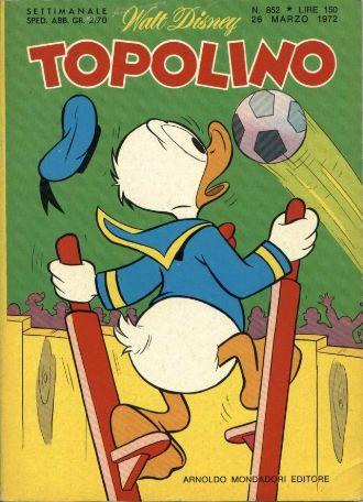 TOPOLINO 852-MONDADORI- nuvolosofumetti.