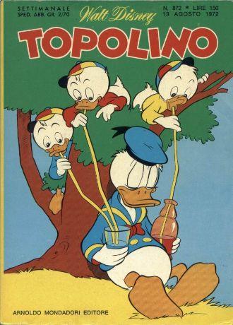 TOPOLINO 872-MONDADORI- nuvolosofumetti.