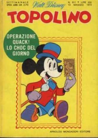 TOPOLINO 911-MONDADORI- nuvolosofumetti.