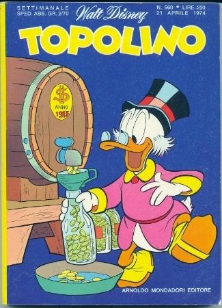 TOPOLINO 960-MONDADORI- nuvolosofumetti.