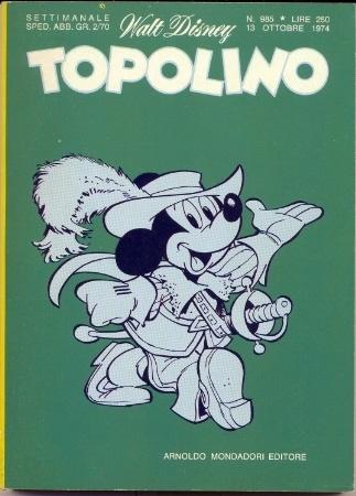TOPOLINO 985-MONDADORI- nuvolosofumetti.