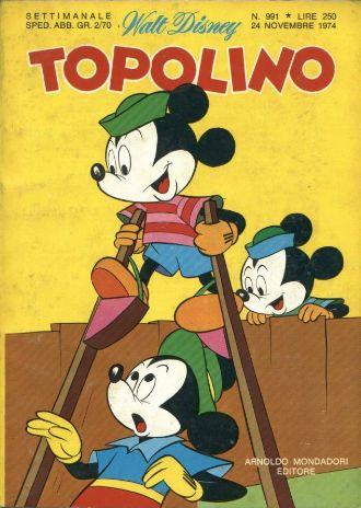 TOPOLINO 991-MONDADORI- nuvolosofumetti.