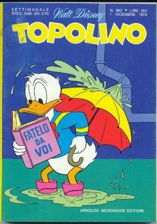 TOPOLINO 992-MONDADORI- nuvolosofumetti.