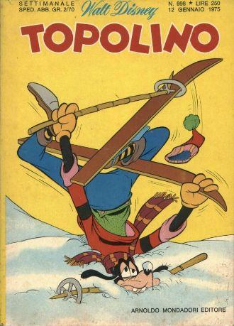 TOPOLINO 998-MONDADORI- nuvolosofumetti.