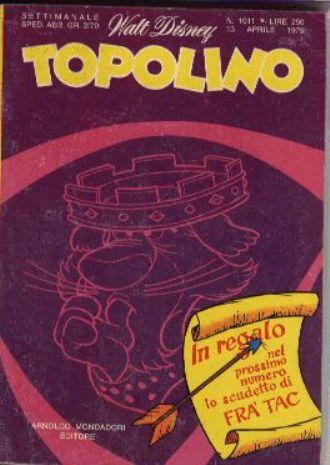 TOPOLINO 1011-MONDADORI- nuvolosofumetti.