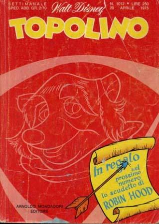 TOPOLINO 1012-MONDADORI- nuvolosofumetti.