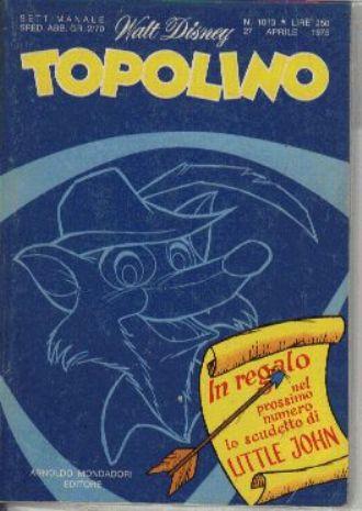 TOPOLINO 1013-MONDADORI- nuvolosofumetti.