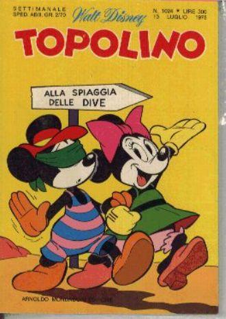 TOPOLINO 1024-MONDADORI- nuvolosofumetti.
