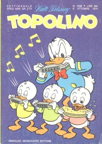 TOPOLINO 1036-MONDADORI- nuvolosofumetti.