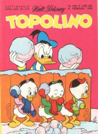 TOPOLINO 1054-MONDADORI- nuvolosofumetti.
