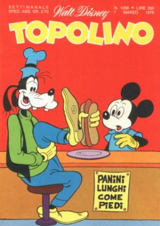 TOPOLINO 1058-MONDADORI- nuvolosofumetti.