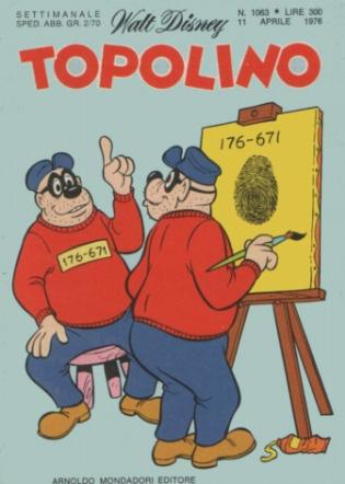 TOPOLINO 1063-MONDADORI- nuvolosofumetti.