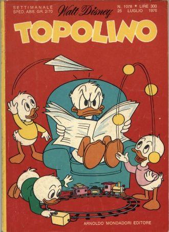 TOPOLINO 1078-MONDADORI- nuvolosofumetti.