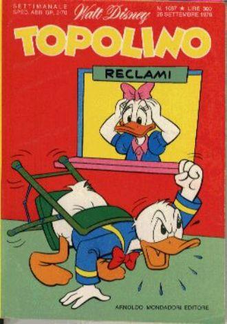 TOPOLINO 1087-MONDADORI- nuvolosofumetti.