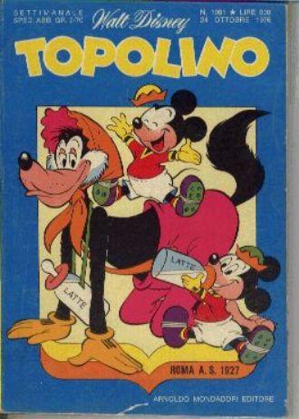 TOPOLINO 1091-MONDADORI- nuvolosofumetti.