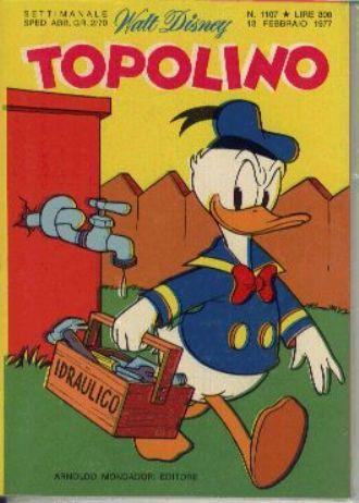 TOPOLINO 1107-MONDADORI- nuvolosofumetti.