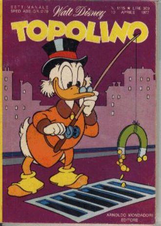 TOPOLINO 1115-MONDADORI- nuvolosofumetti.