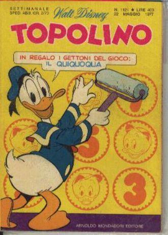 TOPOLINO 1121-MONDADORI- nuvolosofumetti.